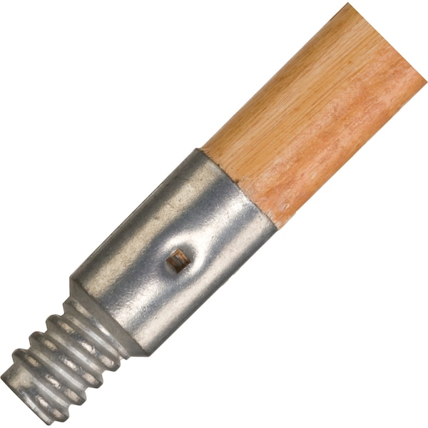 60" Threaded Tip Wood Broom Handle, 1.30" Dia